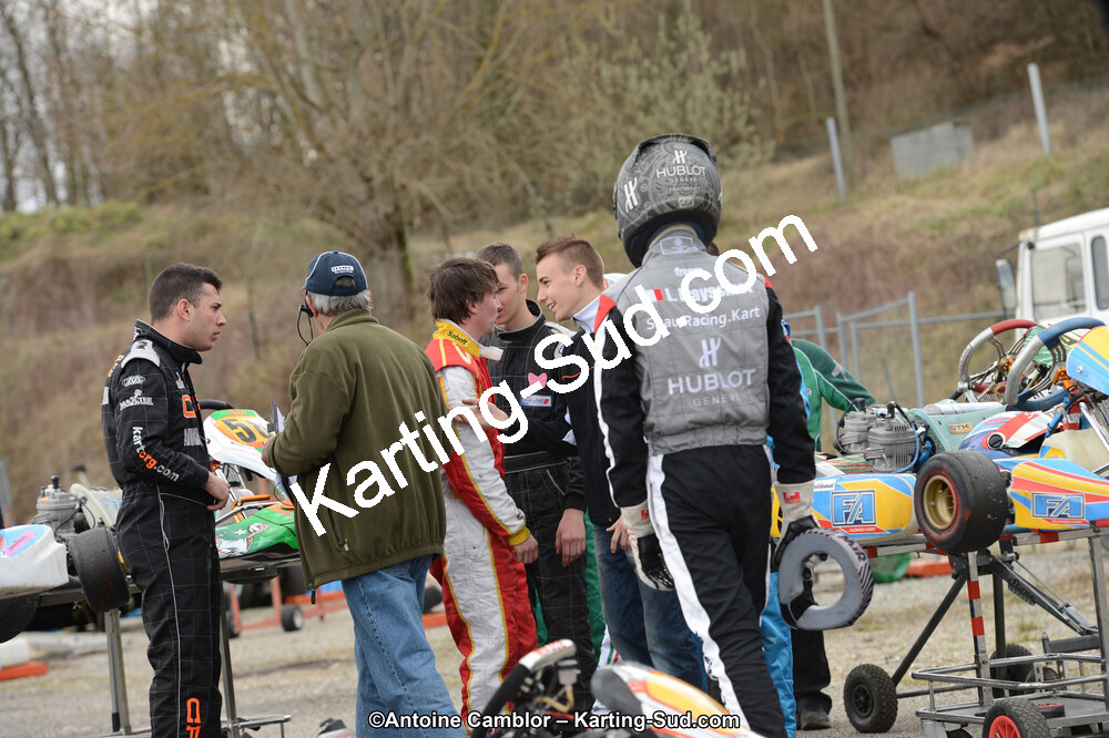 10/03/2013 : 1ère manche du Trophée Vincent Sanchez à Lavelanet (Photos Antoine Camblor) 2013 — karting