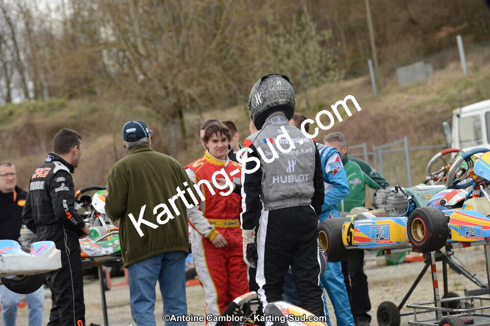 10/03/2013 : 1ère manche du Trophée Vincent Sanchez à Lavelanet (Photos Antoine Camblor) 2013 — karting