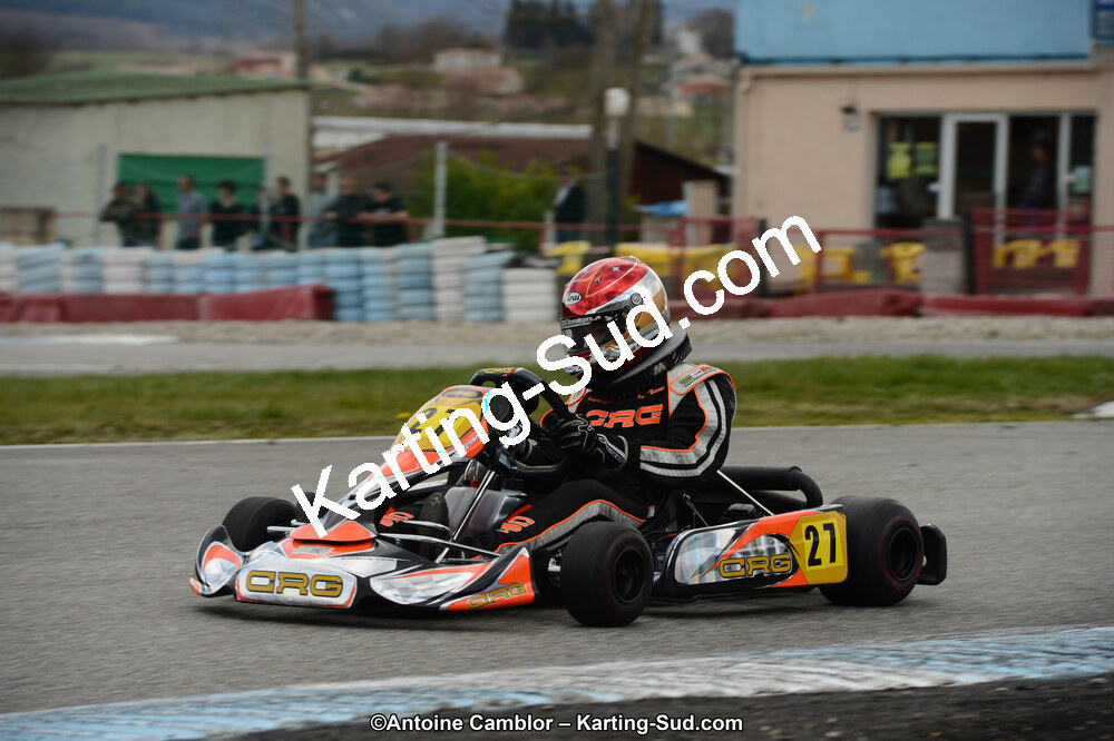 10/03/2013 : 1ère manche du Trophée Vincent Sanchez à Lavelanet (Photos Antoine Camblor) 2013 — karting