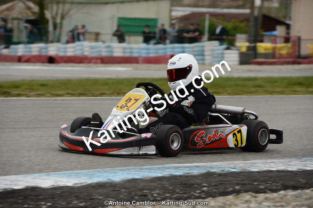 10/03/2013 : 1ère manche du Trophée Vincent Sanchez à Lavelanet (Photos Antoine Camblor) 2013 — karting