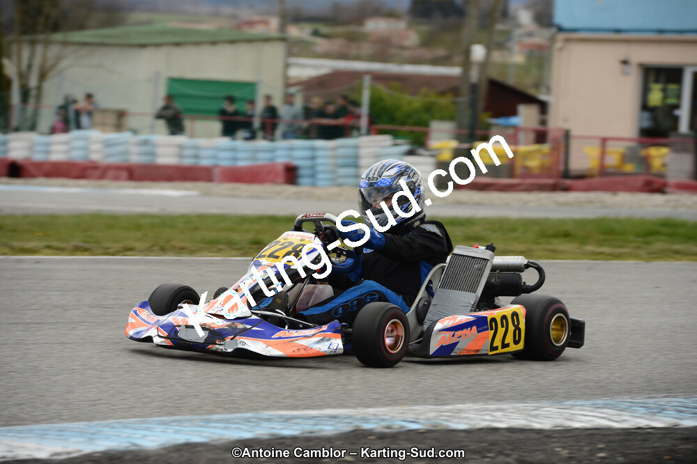 10/03/2013 : 1ère manche du Trophée Vincent Sanchez à Lavelanet (Photos Antoine Camblor) 2013 — karting