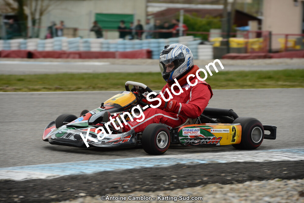 10/03/2013 : 1ère manche du Trophée Vincent Sanchez à Lavelanet (Photos Antoine Camblor) 2013 — karting