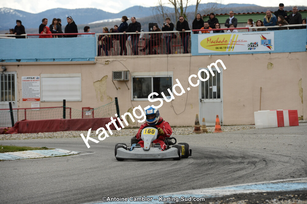 10/03/2013 : 1ère manche du Trophée Vincent Sanchez à Lavelanet (Photos Antoine Camblor) 2013 — karting
