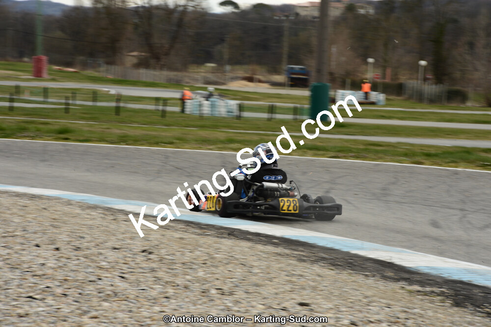 10/03/2013 : 1ère manche du Trophée Vincent Sanchez à Lavelanet (Photos Antoine Camblor) 2013 — karting