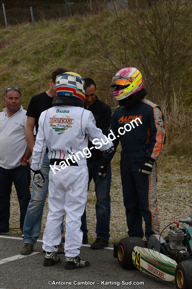 10/03/2013 : 1ère manche du Trophée Vincent Sanchez à Lavelanet (Photos Antoine Camblor) 2013 — karting