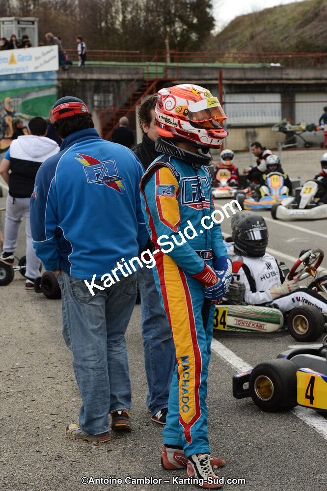 10/03/2013 : 1ère manche du Trophée Vincent Sanchez à Lavelanet (Photos Antoine Camblor) 2013 — karting