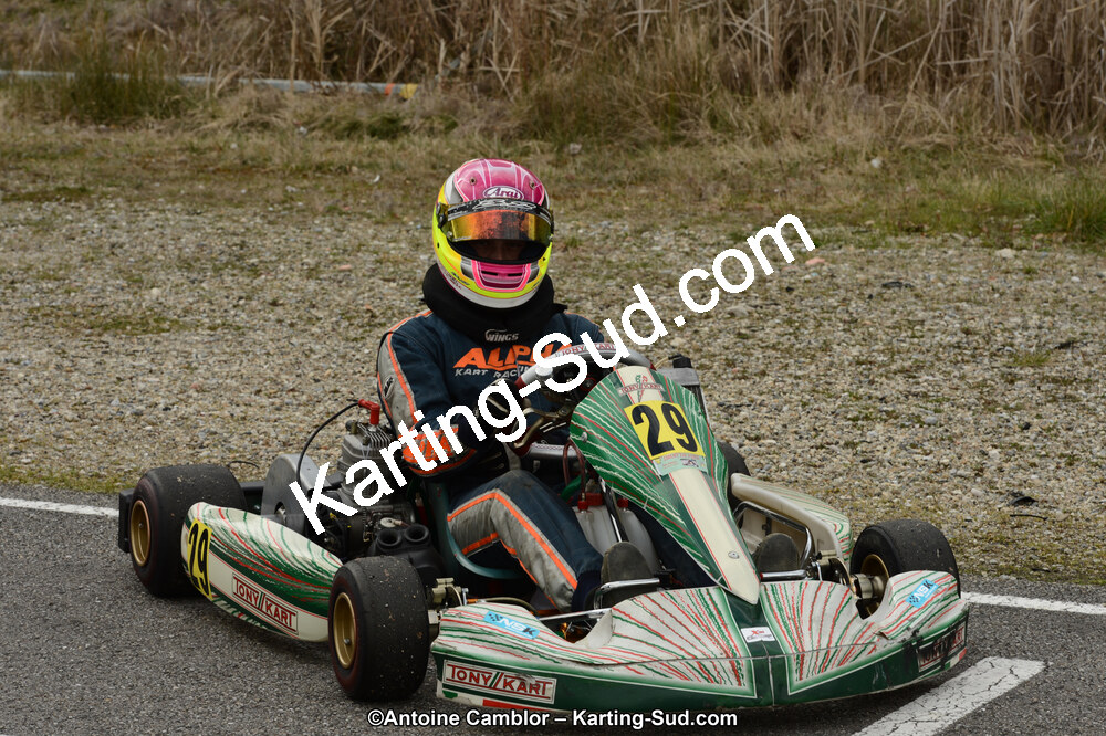 10/03/2013 : 1ère manche du Trophée Vincent Sanchez à Lavelanet (Photos Antoine Camblor) 2013 — karting
