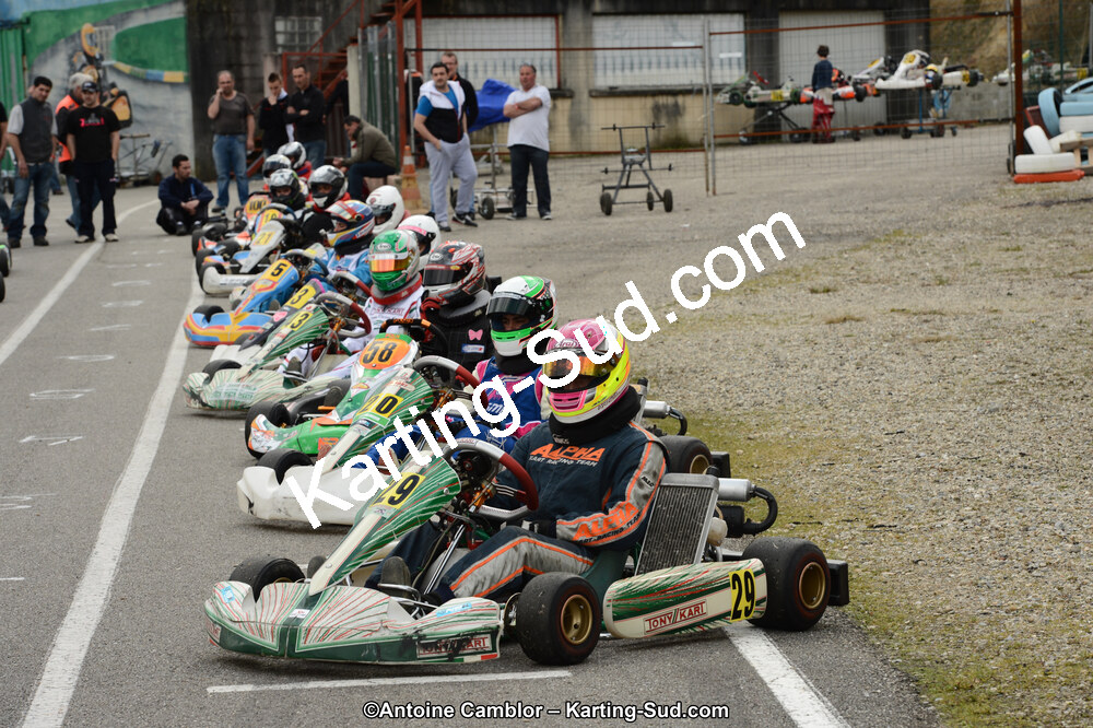 10/03/2013 : 1ère manche du Trophée Vincent Sanchez à Lavelanet (Photos Antoine Camblor) 2013 — karting