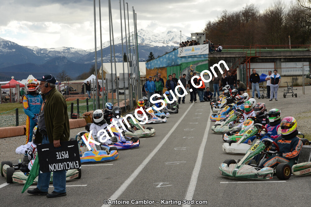 10/03/2013 : 1ère manche du Trophée Vincent Sanchez à Lavelanet (Photos Antoine Camblor) 2013 — karting
