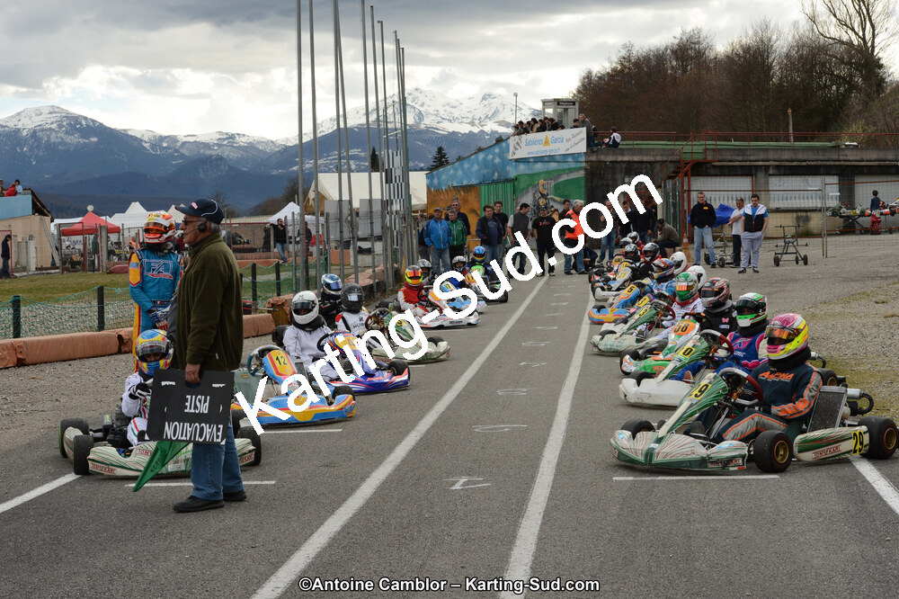 10/03/2013 : 1ère manche du Trophée Vincent Sanchez à Lavelanet (Photos Antoine Camblor) 2013 — karting