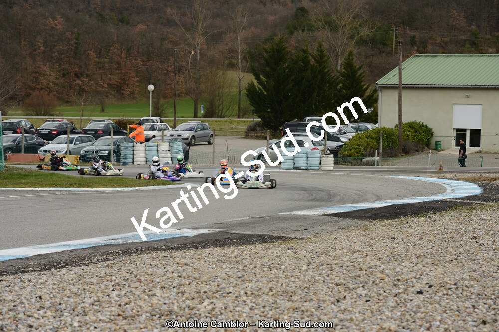 10/03/2013 : 1ère manche du Trophée Vincent Sanchez à Lavelanet (Photos Antoine Camblor) 2013 — karting