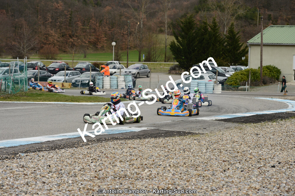 10/03/2013 : 1ère manche du Trophée Vincent Sanchez à Lavelanet (Photos Antoine Camblor) 2013 — karting