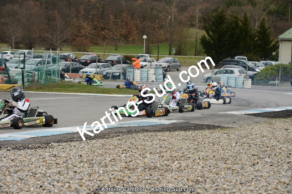 10/03/2013 : 1ère manche du Trophée Vincent Sanchez à Lavelanet (Photos Antoine Camblor) 2013 — karting