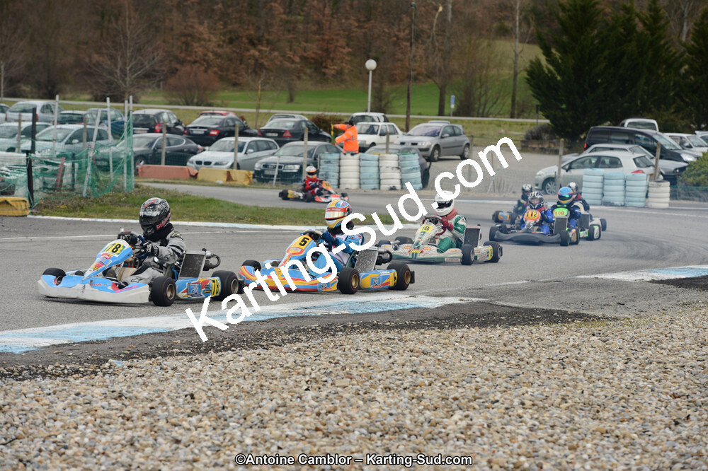 10/03/2013 : 1ère manche du Trophée Vincent Sanchez à Lavelanet (Photos Antoine Camblor) 2013 — karting