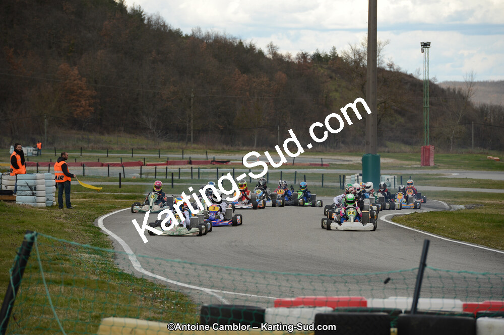 10/03/2013 : 1ère manche du Trophée Vincent Sanchez à Lavelanet (Photos Antoine Camblor) 2013 — karting