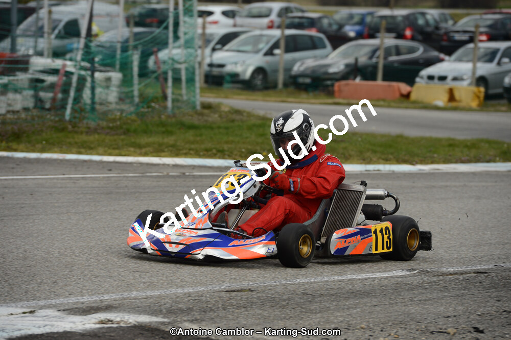 10/03/2013 : 1ère manche du Trophée Vincent Sanchez à Lavelanet (Photos Antoine Camblor) 2013 — karting