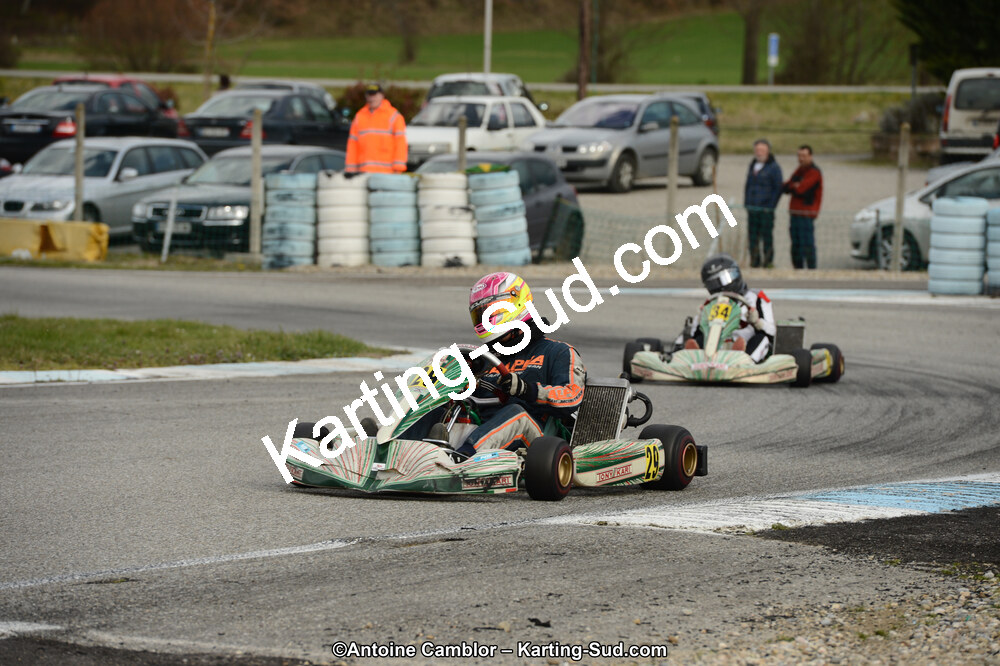 10/03/2013 : 1ère manche du Trophée Vincent Sanchez à Lavelanet (Photos Antoine Camblor) 2013 — karting