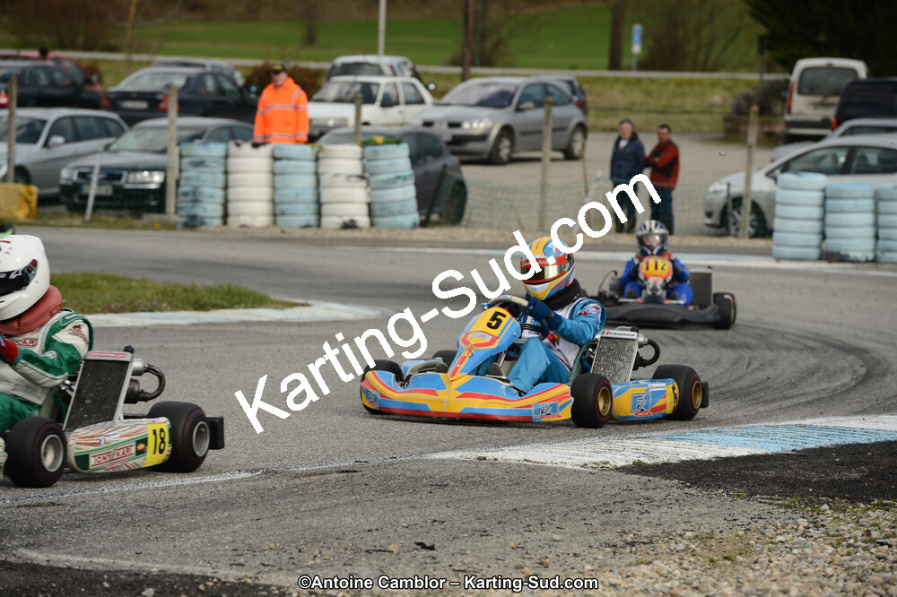 10/03/2013 : 1ère manche du Trophée Vincent Sanchez à Lavelanet (Photos Antoine Camblor) 2013 — karting