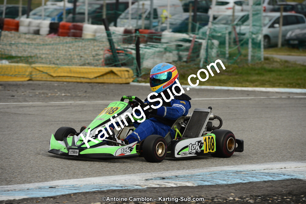 10/03/2013 : 1ère manche du Trophée Vincent Sanchez à Lavelanet (Photos Antoine Camblor) 2013 — karting