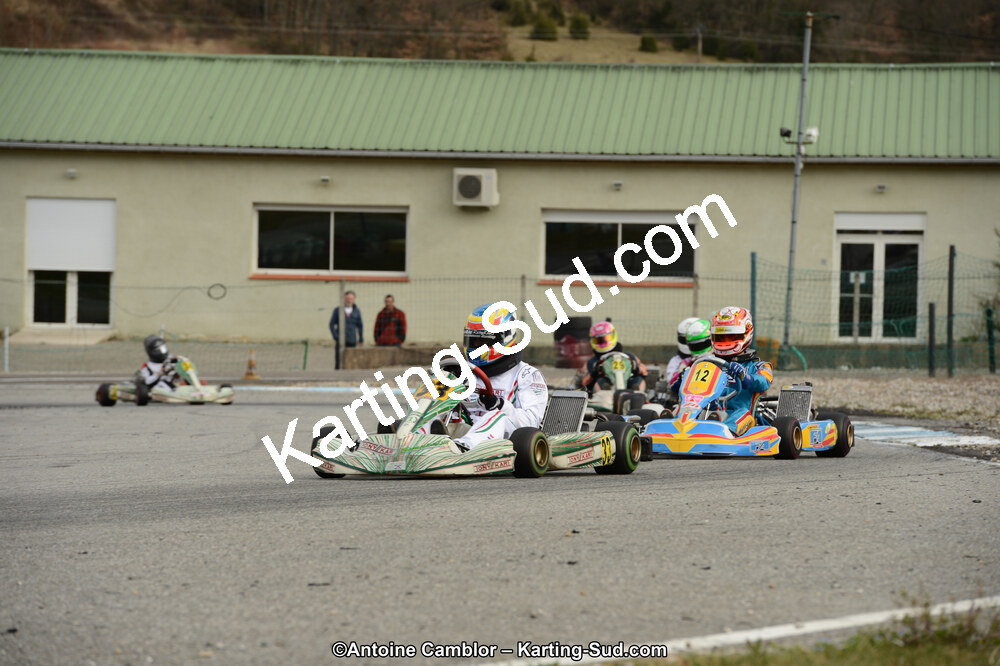 10/03/2013 : 1ère manche du Trophée Vincent Sanchez à Lavelanet (Photos Antoine Camblor) 2013 — karting