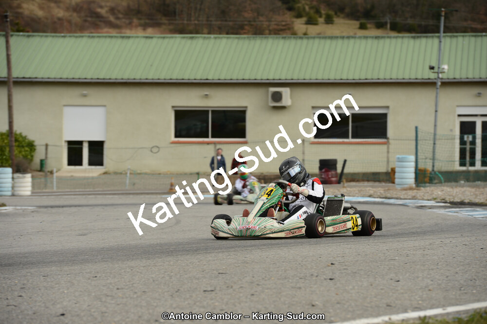 10/03/2013 : 1ère manche du Trophée Vincent Sanchez à Lavelanet (Photos Antoine Camblor) 2013 — karting
