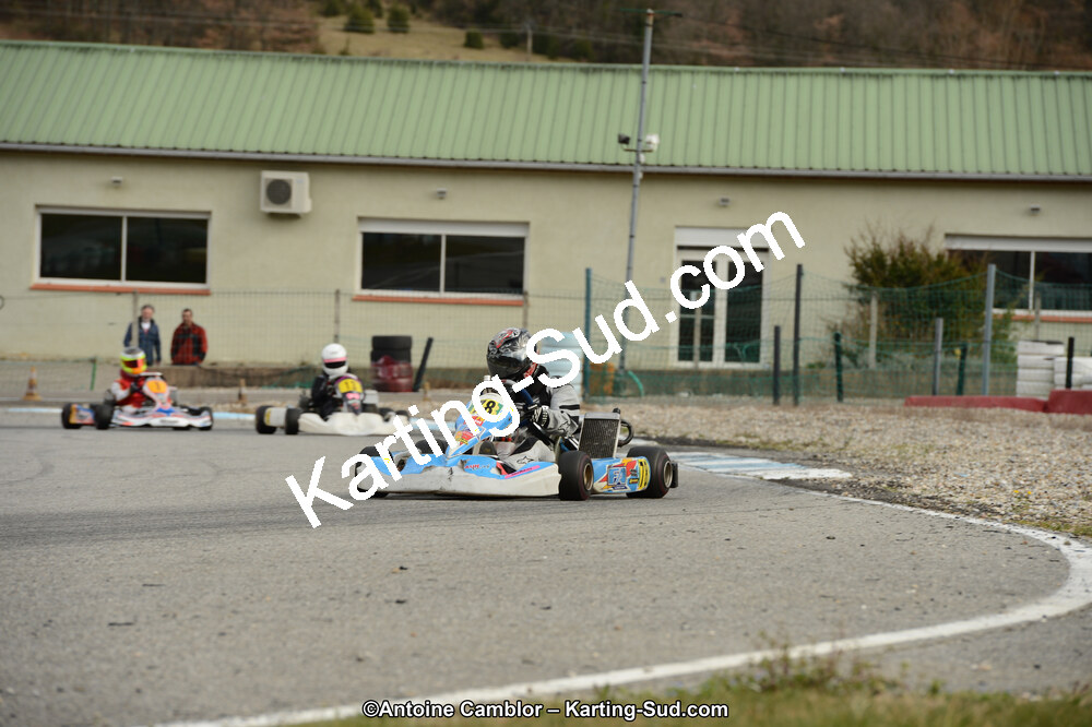 10/03/2013 : 1ère manche du Trophée Vincent Sanchez à Lavelanet (Photos Antoine Camblor) 2013 — karting