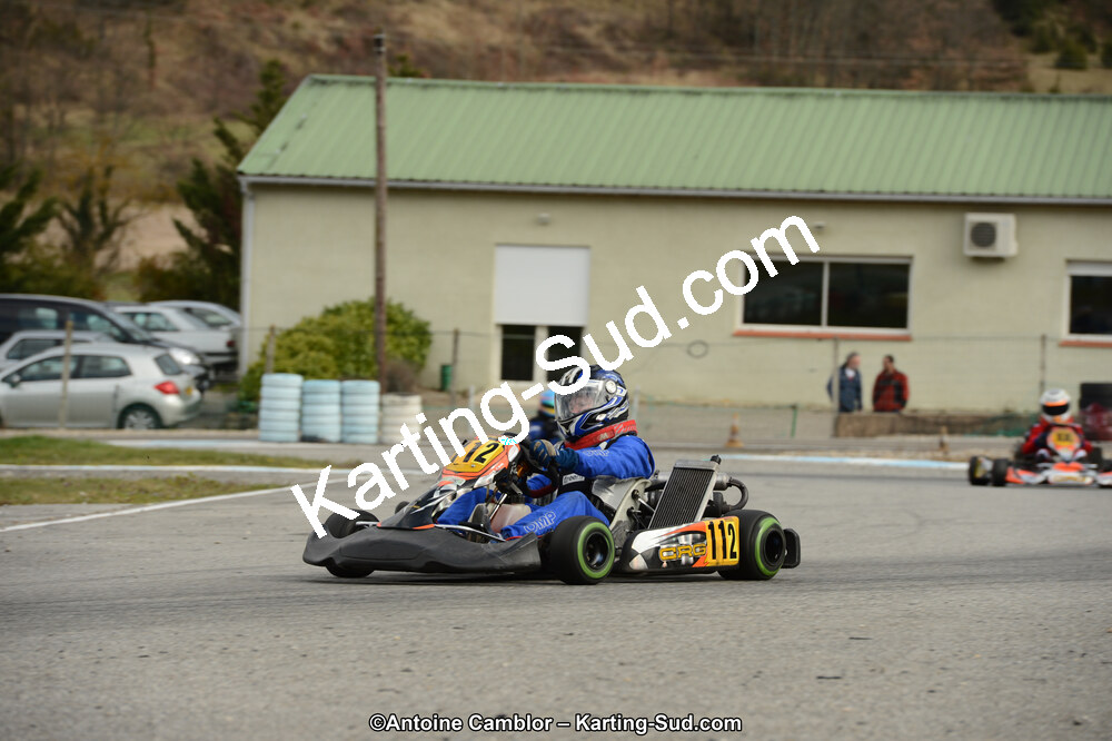10/03/2013 : 1ère manche du Trophée Vincent Sanchez à Lavelanet (Photos Antoine Camblor) 2013 — karting