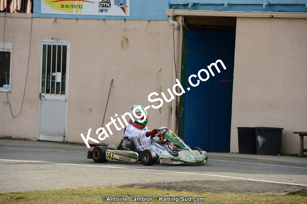 10/03/2013 : 1ère manche du Trophée Vincent Sanchez à Lavelanet (Photos Antoine Camblor) 2013 — karting