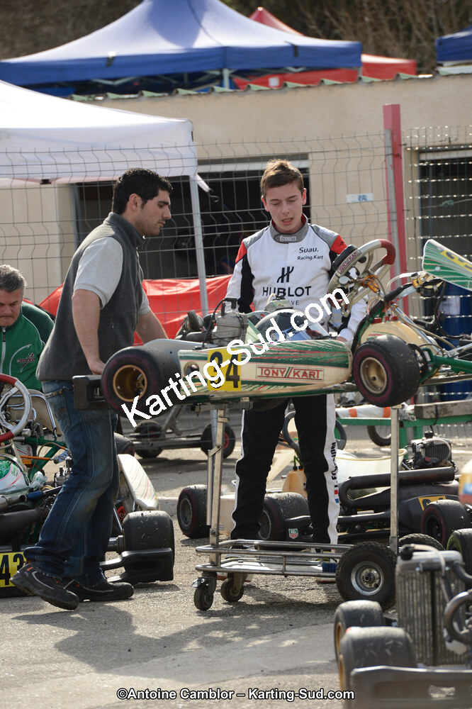 10/03/2013 : 1ère manche du Trophée Vincent Sanchez à Lavelanet (Photos Antoine Camblor) 2013 — karting