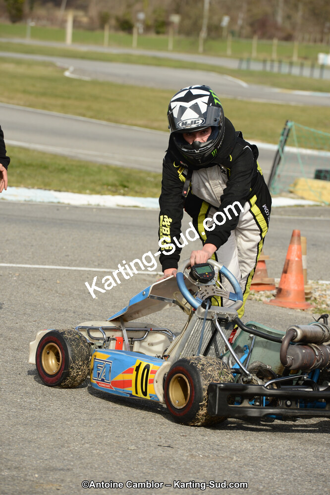 10/03/2013 : 1ère manche du Trophée Vincent Sanchez à Lavelanet (Photos Antoine Camblor) 2013 — karting