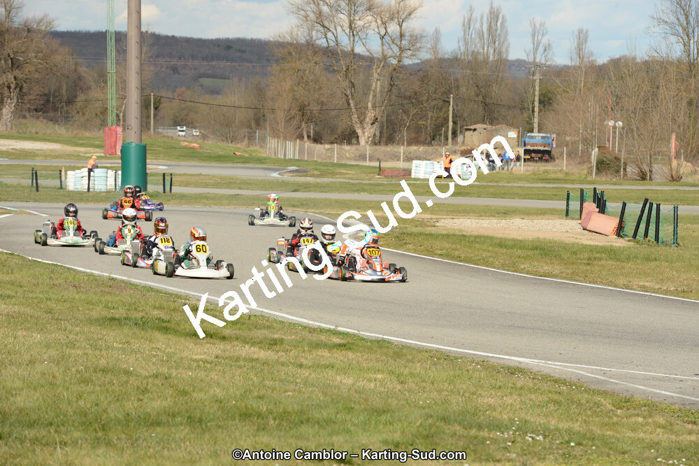 10/03/2013 : 1ère manche du Trophée Vincent Sanchez à Lavelanet (Photos Antoine Camblor) 2013 — karting