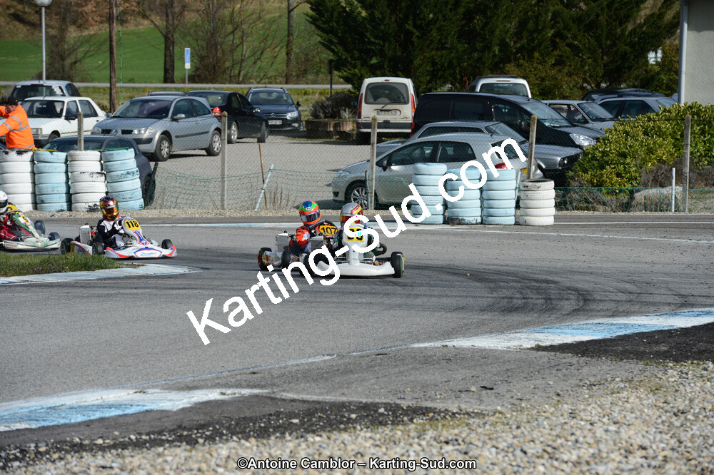 10/03/2013 : 1ère manche du Trophée Vincent Sanchez à Lavelanet (Photos Antoine Camblor) 2013 — karting