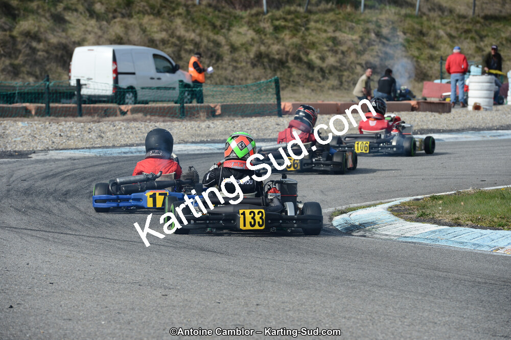 10/03/2013 : 1ère manche du Trophée Vincent Sanchez à Lavelanet (Photos Antoine Camblor) 2013 — karting