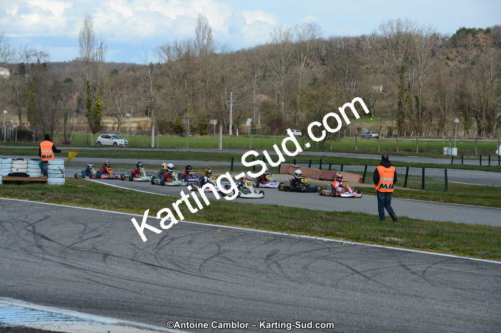 10/03/2013 : 1ère manche du Trophée Vincent Sanchez à Lavelanet (Photos Antoine Camblor) 2013 — karting