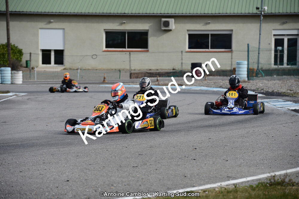 10/03/2013 : 1ère manche du Trophée Vincent Sanchez à Lavelanet (Photos Antoine Camblor) 2013 — karting