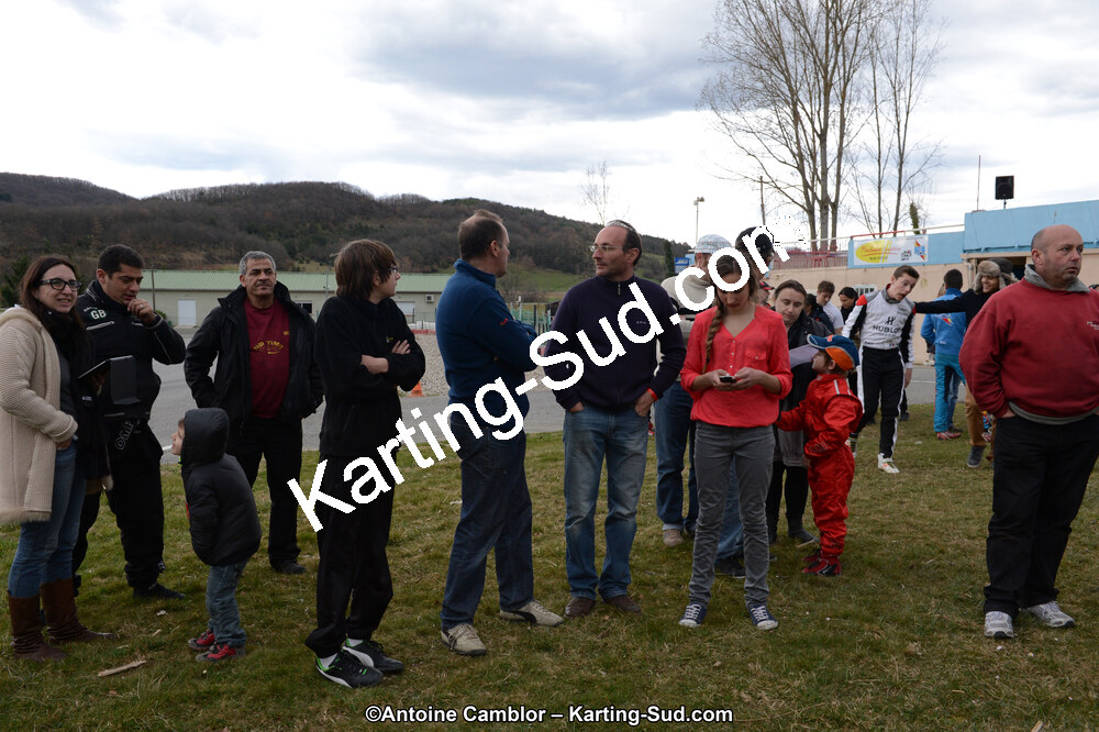 10/03/2013 : 1ère manche du Trophée Vincent Sanchez à Lavelanet (Photos Antoine Camblor) 2013 — karting