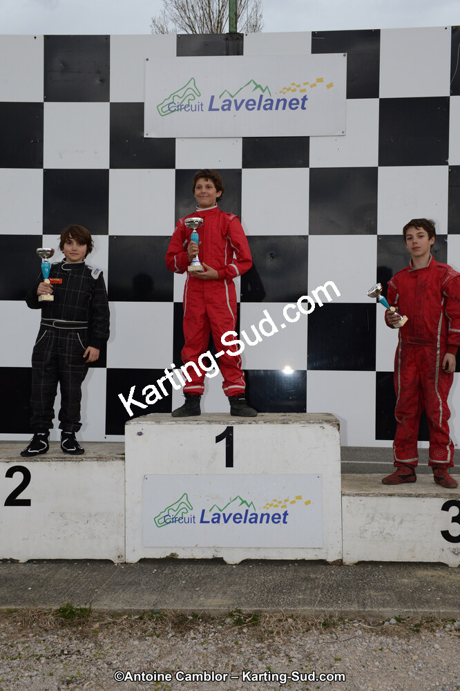 10/03/2013 : 1ère manche du Trophée Vincent Sanchez à Lavelanet (Photos Antoine Camblor) 2013 — karting