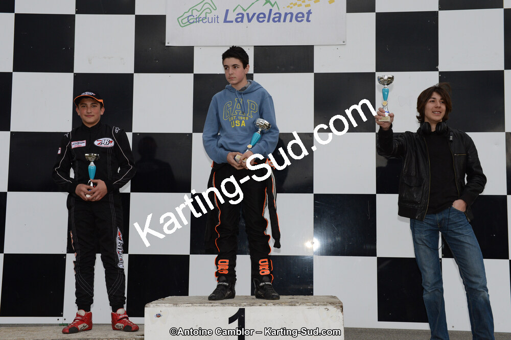10/03/2013 : 1ère manche du Trophée Vincent Sanchez à Lavelanet (Photos Antoine Camblor) 2013 — karting