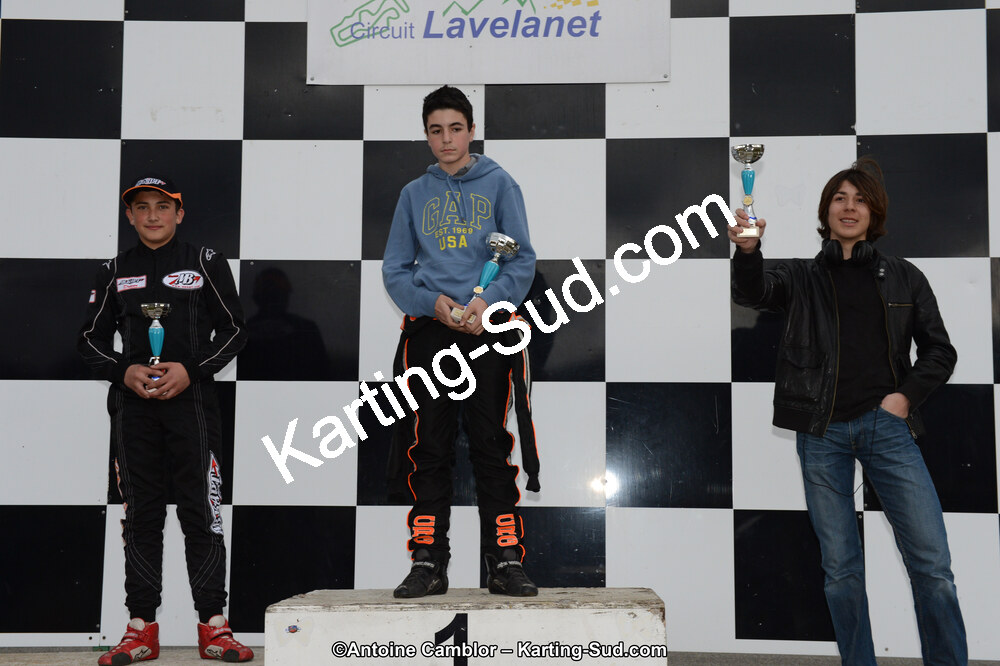 10/03/2013 : 1ère manche du Trophée Vincent Sanchez à Lavelanet (Photos Antoine Camblor) 2013 — karting