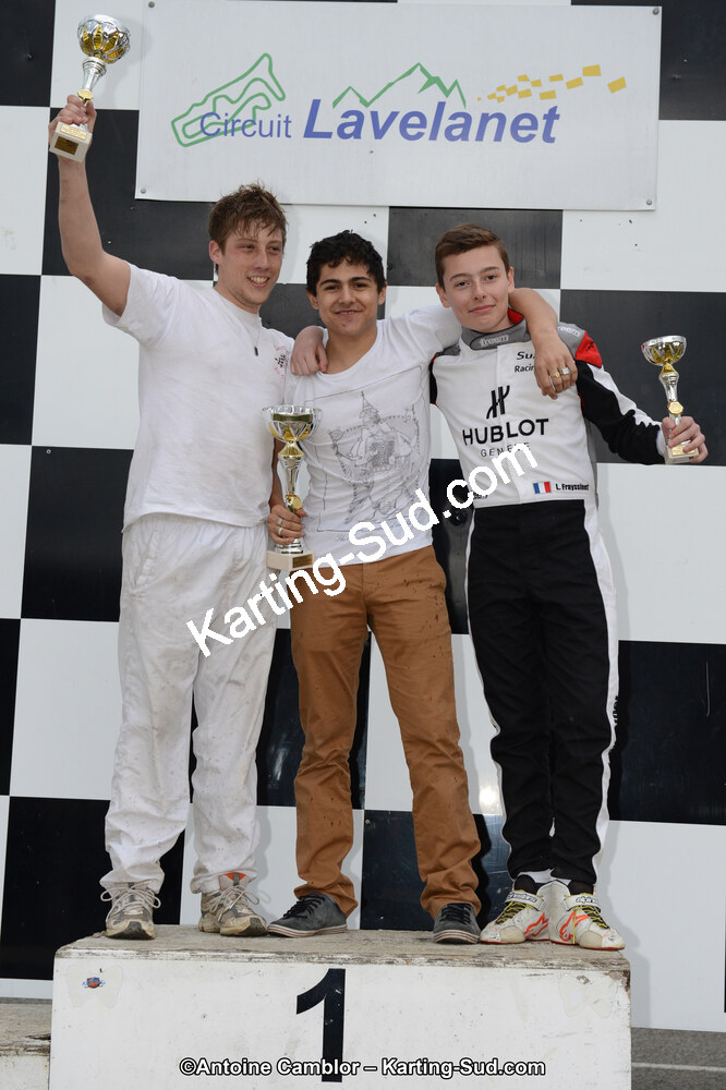 10/03/2013 : 1ère manche du Trophée Vincent Sanchez à Lavelanet (Photos Antoine Camblor) 2013 — karting