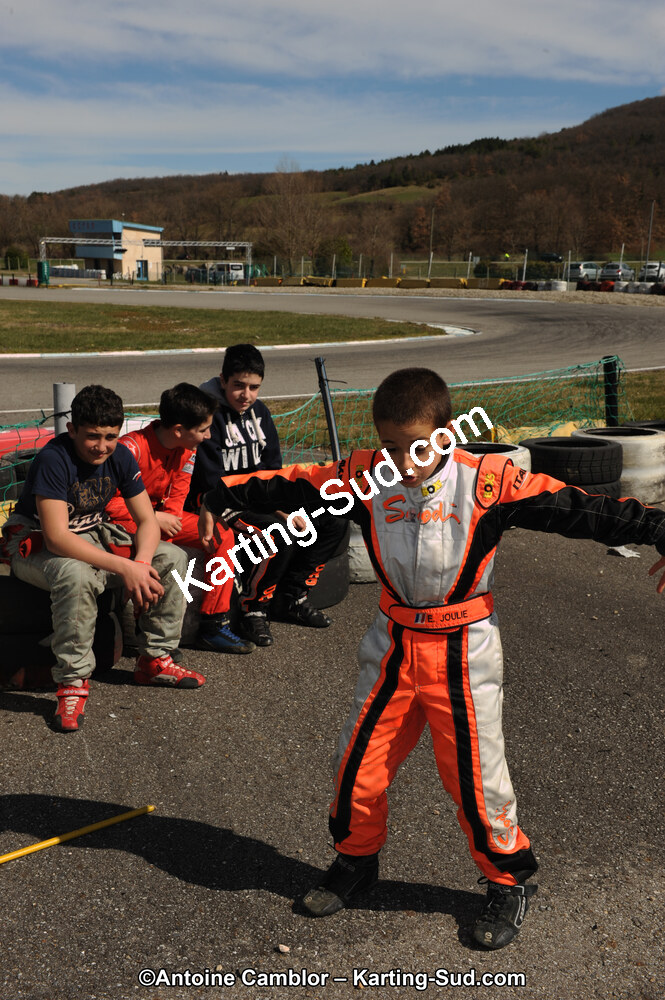 10/03/2013 : 1ère manche du Trophée Vincent Sanchez à Lavelanet (Photos Antoine Camblor) 2013 — karting