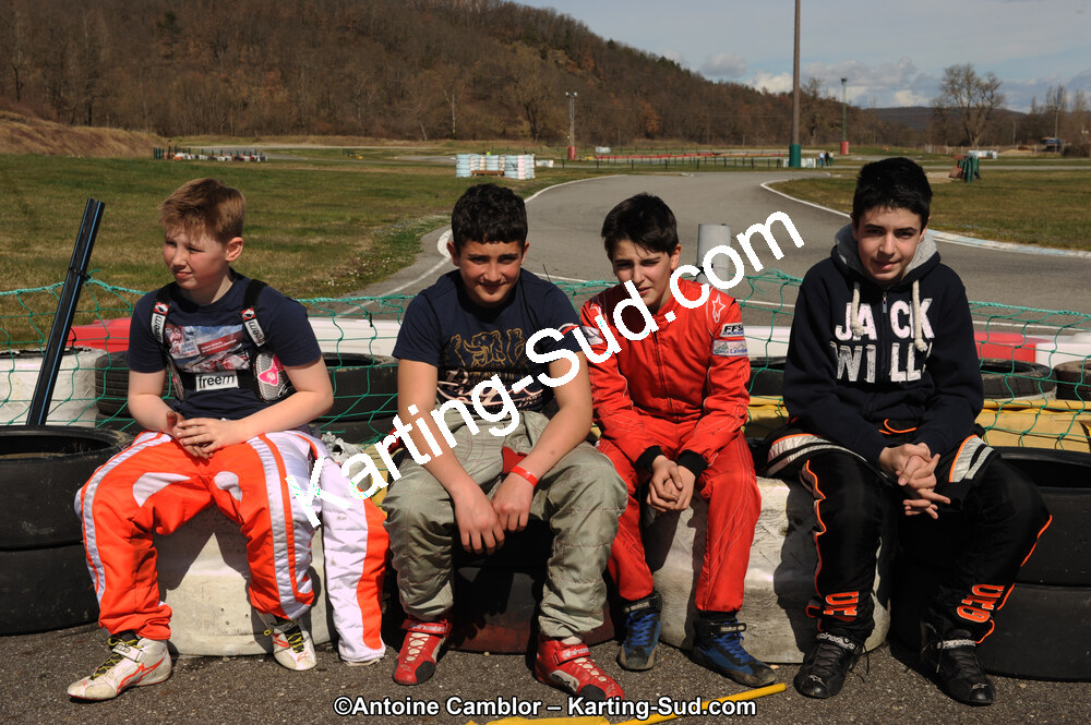 10/03/2013 : 1ère manche du Trophée Vincent Sanchez à Lavelanet (Photos Antoine Camblor) 2013 — karting