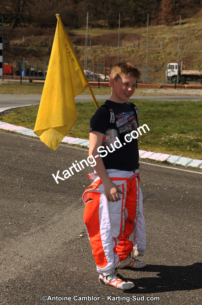 10/03/2013 : 1ère manche du Trophée Vincent Sanchez à Lavelanet (Photos Antoine Camblor) 2013 — karting