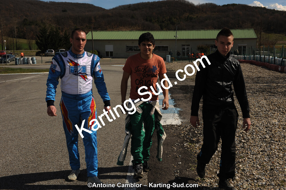 10/03/2013 : 1ère manche du Trophée Vincent Sanchez à Lavelanet (Photos Antoine Camblor) 2013 — karting