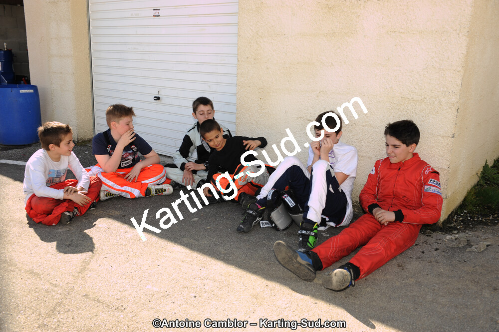 10/03/2013 : 1ère manche du Trophée Vincent Sanchez à Lavelanet (Photos Antoine Camblor) 2013 — karting