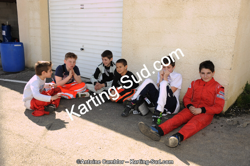 10/03/2013 : 1ère manche du Trophée Vincent Sanchez à Lavelanet (Photos Antoine Camblor) 2013 — karting