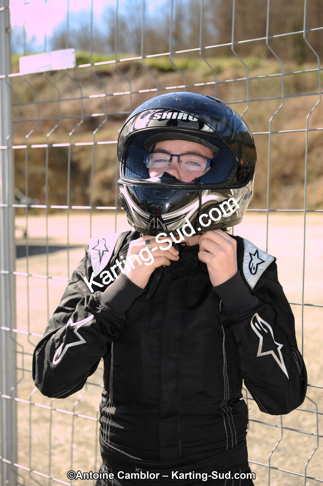 10/03/2013 : 1ère manche du Trophée Vincent Sanchez à Lavelanet (Photos Antoine Camblor) 2013 — karting