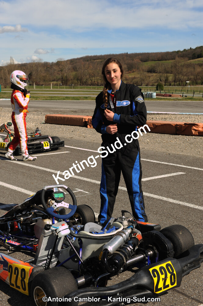 10/03/2013 : 1ère manche du Trophée Vincent Sanchez à Lavelanet (Photos Antoine Camblor) 2013 — karting
