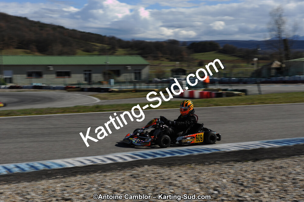 10/03/2013 : 1ère manche du Trophée Vincent Sanchez à Lavelanet (Photos Antoine Camblor) 2013 — karting
