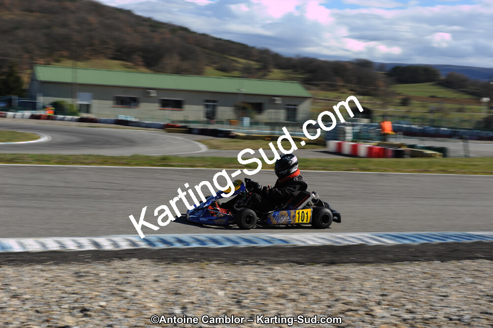 10/03/2013 : 1ère manche du Trophée Vincent Sanchez à Lavelanet (Photos Antoine Camblor) 2013 — karting